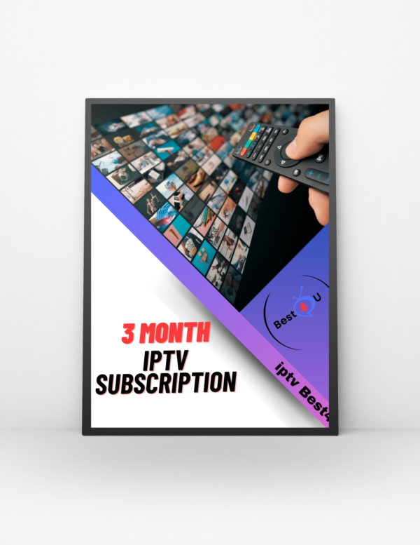 3 Month IPTV subscription