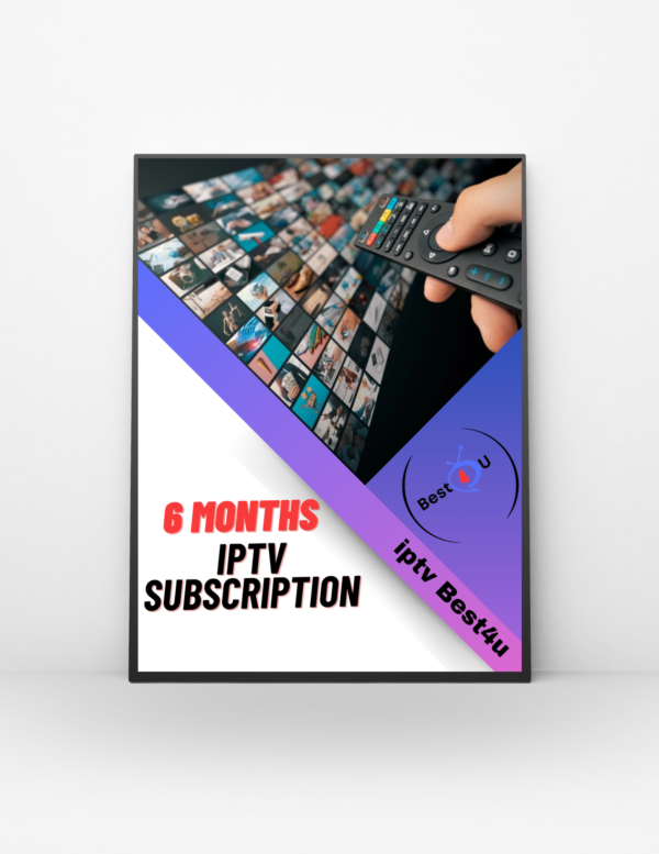 6 Month IPTV subscription